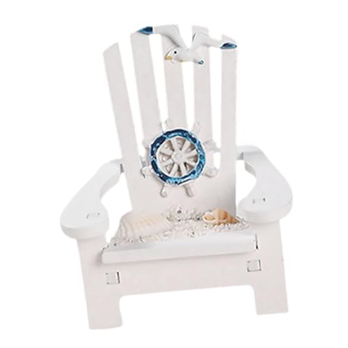 FIXOSHEE Miniatur Strandstuhl Modell Mediterrane Weiße Mini Liegestuhl Dekoration Handgefertigt für Puppenhaus Micro Landschafts Deko Vielseitiger Miniatur Stuhl für Tisch und Garten FIXOSHEE Miniatur Strandstuhl Modell Mediterrane Weiße Mini Liegestuhl Dekoration Handgefertigt für Puppenhaus Micro Landschafts Deko Vielseitiger Miniatur Stuhl für Tisch und Garten von FIXOSHEE