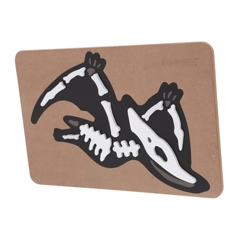 FIXOSHEE Montessori Dinosaurier Holzpuzzle für Jahre Fossilien Skelett Lernspiel Pädagogisches Kognitives Holzspielzeug Hand Auge Koordination und Logischem Denken FIXOSHEE Montessori Dinosaurier Holzpuzzle für Jahre Fossilien Skelett Lernspiel Pädagogisches Kognitives Holzspielzeug Hand Auge Koordination und Logischem Denken von FIXOSHEE