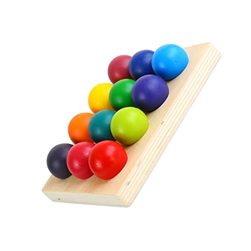 FIXOSHEE Montessori Holzspielzeug Farbzuordnung Teiliges Holz Regenbogen Sortierspiel Lernspiel für Feinmotorik und Kognitive Entwicklung Sicher und Umweltfreundlich FIXOSHEE Montessori Holzspielzeug Farbzuordnung Teiliges Holz Regenbogen Sortierspiel Lernspiel für Feinmotorik und Kognitive Entwicklung Sicher und Umweltfreundlich von FIXOSHEE