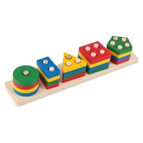 FIXOSHEE Montessori Holzspielzeug Formen sortierspiel für Kleinkinder Jahre Geometrisches Lernspiel zur Farb Formerkennung Motorische Langlebiges Pädagogisches FIXOSHEE Montessori Holzspielzeug Formen sortierspiel für Kleinkinder Jahre Geometrisches Lernspiel zur Farb Formerkennung Motorische Langlebiges Pädagogisches von FIXOSHEE