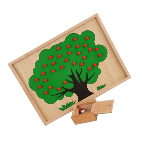 FIXOSHEE Montessori Holzspielzeug Lernspiel Mathe Zählen für Kleinkinder Pädagogisches Montessori Zählspiel Holz Apfelpuzzle für Jungen Mädchen Ab Jahr FIXOSHEE Montessori Holzspielzeug Lernspiel Mathe Zählen für Kleinkinder Pädagogisches Montessori Zählspiel Holz Apfelpuzzle für Jungen Mädchen Ab Jahr von FIXOSHEE