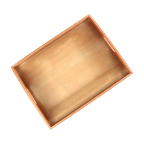 FIXOSHEE Montessori Holzspielzeug Montessori Tray mit Glatten Kanten Pädagogisches Lernspielzeug für Kleinkinder Fördert Feinmotorik Geduld und Kreativität für Ab Jahr von FIXOSHEE