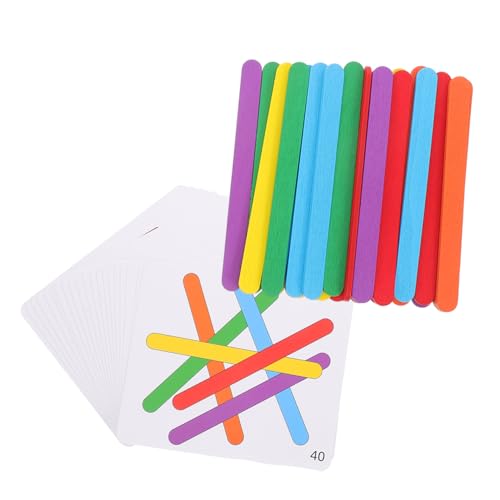 FIXOSHEE Montessori Steckspiel für Kleinkinder Bunte Logikstäbe mit Formen Karten Fördert Feinmotorik Farberkennung und Kognitive Entwicklung Sicheres Lernspielzeug für Frühe Bildung FIXOSHEE Montessori Steckspiel für Kleinkinder Bunte Logikstäbe mit Formen Karten Fördert Feinmotorik Farberkennung und Kognitive Entwicklung Sicheres Lernspielzeug für Frühe Bildung von FIXOSHEE