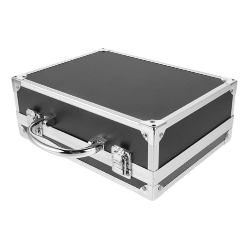 FIXOSHEE Multifunktionale Aufbewahrungsbox mit Tragegriff Wetterfest Kleine Werkzeugkiste mit Fächern Praktische Kunststoffbox für Handwerk und Bastler Zubehör von FIXOSHEE