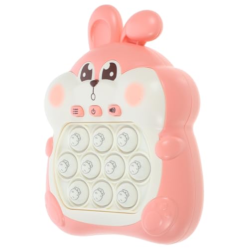 FIXOSHEE Multifunktionales Bunny Push Light Up für Schnelles Druckspiel zur Stresslinderung Pädagogisches Tragbares Fidget Toy mit Buntem LED licht für Geburtstage und Feiertage von FIXOSHEE
