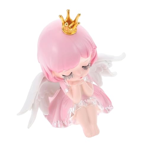 FIXOSHEE Niedlicher Engel Mädchen Kuchenaufsatz aus Harz Bezaubernde Tortendeko für Geburtstagsfeiern Party Dekoration Desktop Figur Tortenzubehör für Festliche Anlässe FIXOSHEE Niedlicher Engel Mädchen Kuchenaufsatz aus Harz Bezaubernde Tortendeko für Geburtstagsfeiern Party Dekoration Desktop Figur Tortenzubehör für Festliche Anlässe von FIXOSHEE