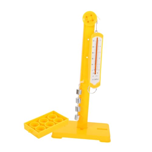 FIXOSHEE Physik Experimentierkasten Hebel und Flaschenzug Set mit Seilbremse Sicherer Halter für Schul Heimgebrauch Umfassendes Physik Labor Kit für Mechanik Experimente für Schüler von FIXOSHEE