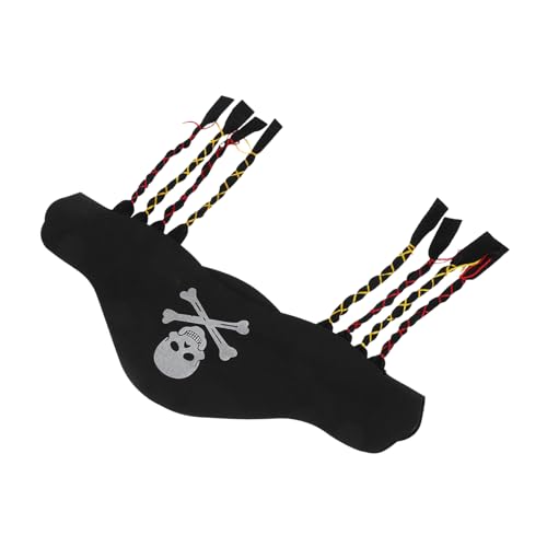 FIXOSHEE Piratenhut mit Zöpfen für Erwachsene und Realistischer Piraten Look Vielseitiges Kostümzubehör für Halloween Karneval und Piratenpartys Verstellbar und Unisex FIXOSHEE Piratenhut mit Zöpfen für Erwachsene und Realistischer Piraten Look Vielseitiges Kostümzubehör für Halloween Karneval und Piratenpartys Verstellbar und Unisex von FIXOSHEE