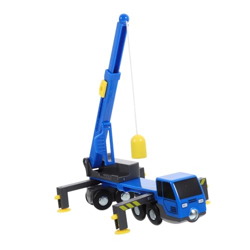 FIXOSHEE Plastik Großer Kran LKW mit Teleskop Kranarm Verstellbar Konstruktionsfahrzeug für Baufahrzeuge Jungen Ab Jahren von FIXOSHEE