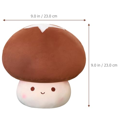 FIXOSHEE Plüsch Pilz Kissen Weiches Kuscheltier Sofa Wurfkissen Pilz Dekoration Niedliches Geschenk für Erwachsene Wohnzimmer Schlafzimmer Büro FIXOSHEE Plüsch Pilz Kissen Weiches Kuscheltier Sofa Wurfkissen Pilz Dekoration Niedliches Geschenk für Erwachsene Wohnzimmer Schlafzimmer Büro von FIXOSHEE