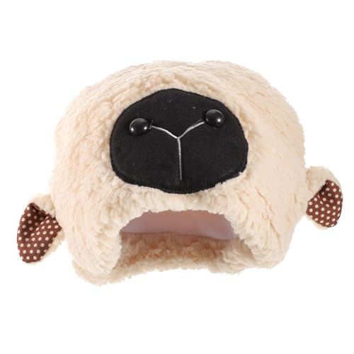 FIXOSHEE Plüsch Schaf Ohr Mütze Kostümhut Leicht Cosplay Party Foto Requisiten Winter Warme Kopfbedeckung Für Halloween Weihnachten Karneval FIXOSHEE Plüsch Schaf Ohr Mütze Kostümhut Leicht Cosplay Party Foto Requisiten Winter Warme Kopfbedeckung Für Halloween Weihnachten Karneval von FIXOSHEE