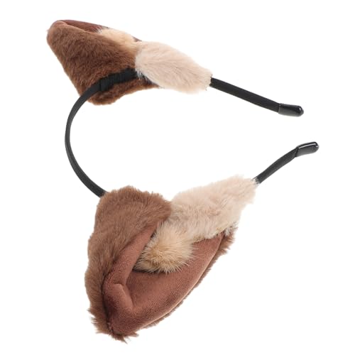 FIXOSHEE Plüsch Wolfsohr Stirnband für Erwachsene Weiches Cosplay Haarband Modisches Tierkostüm Accessoire Vielseitig für Party Halloween und Fotosessions Geeignet FIXOSHEE Plüsch Wolfsohr Stirnband für Erwachsene Weiches Cosplay Haarband Modisches Tierkostüm Accessoire Vielseitig für Party Halloween und Fotosessions Geeignet von FIXOSHEE