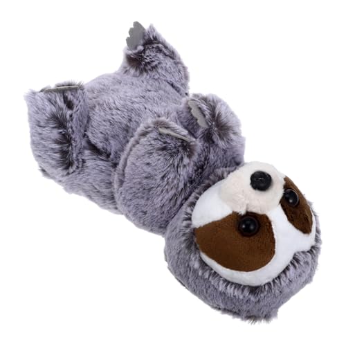FIXOSHEE Plüschtier Baumfaultier Samtig Gefülltes Kuscheltier Plüschpuppe Kleines Faultier Stofftier Dekoration Baumwollfüllung Langlebig und Niedlich von FIXOSHEE