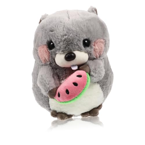 FIXOSHEE Plüschtier Erdferkel Kuscheliges Stofftier Weiches Baumwoll Material Geschenk Kuschelkissen für Jungen und Mädchen von FIXOSHEE