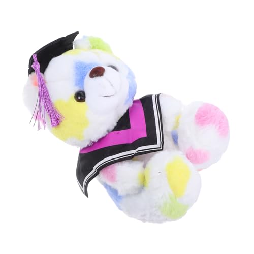 FIXOSHEE Puppe für die Abschlusssaison Mini-Abschluss-Stofftier Abschluss weiche Stoffbären Abschlusstierplüsch Abschluss Stofftiere Abschluss Plüschtier PP Baumwolle Violett FIXOSHEE Puppe für die Abschlusssaison Mini-Abschluss-Stofftier Abschluss weiche Stoffbären Abschlusstierplüsch Abschluss Stofftiere Abschluss Plüschtier PP Baumwolle Violett von FIXOSHEE