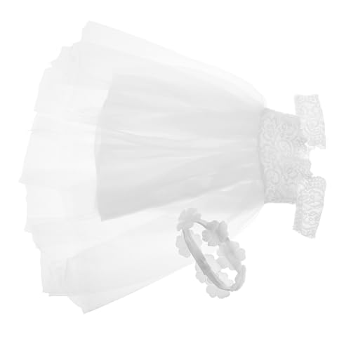 FIXOSHEE Puppen Hochzeitskleid Elegantes Brautkleid Weiß für Modepuppe Accessoires Vielseitig Kombinierbar für Puppenliebhaber FIXOSHEE Puppen Hochzeitskleid Elegantes Brautkleid Weiß für Modepuppe Accessoires Vielseitig Kombinierbar für Puppenliebhaber von FIXOSHEE