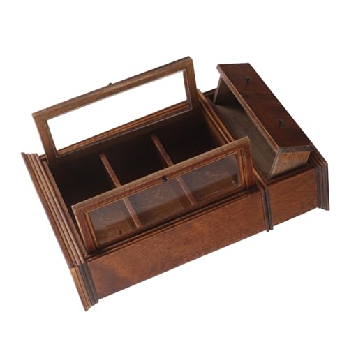 FIXOSHEE Puppenhaus Möbel Vintage Design Stabiles Aufbewahrungsregal für Wohnzimmer Kreative Familienaktivität FIXOSHEE Puppenhaus Möbel Vintage Design Stabiles Aufbewahrungsregal für Wohnzimmer Kreative Familienaktivität von FIXOSHEE