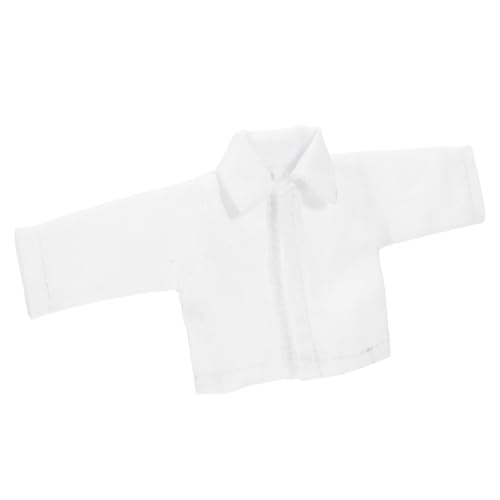 FIXOSHEE Puppenhemd für Bjd mit Langem Ärmel Miniatur Doll Handcraft Shirt Dekoratives Lebhaftes Puppenkleidungszubehör für DIY Puppenhandwerk und Kreative Gestaltung von FIXOSHEE