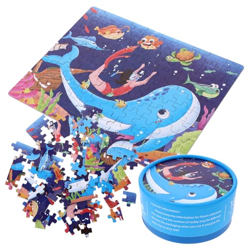 FIXOSHEE Puzzle Teiliges Papier Puzzlespielzeug Meerestiere für Vorschulkinder Jahre Fördert Logisches Feinmotorik Hand Auge Koordination und Frühkindliche Bildung FIXOSHEE Puzzle Teiliges Papier Puzzlespielzeug Meerestiere für Vorschulkinder Jahre Fördert Logisches Feinmotorik Hand Auge Koordination und Frühkindliche Bildung von FIXOSHEE