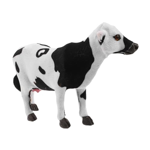 FIXOSHEE Realistische Farmtierfigur Miniatur Kuh Modell aus Resin Kompakt und Langlebig als Lernspielzeug Filmrequisite und Dekoration für Eltern Vielseitig Einsetzbar FIXOSHEE Realistische Farmtierfigur Miniatur Kuh Modell aus Resin Kompakt und Langlebig als Lernspielzeug Filmrequisite und Dekoration für Eltern Vielseitig Einsetzbar von FIXOSHEE