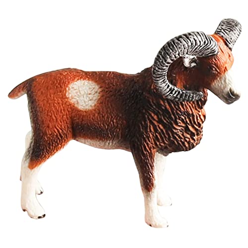 FIXOSHEE Realistische Mouflon Figur aus Hochwertigem Kunststoff Detailgetreues Tiermodell für Vielseitige Dekofigur für Zuhause Schreibtisch und Garten Farbenfrohe Naturdekoration FIXOSHEE Realistische Mouflon Figur aus Hochwertigem Kunststoff Detailgetreues Tiermodell für Vielseitige Dekofigur für Zuhause Schreibtisch und Garten Farbenfrohe Naturdekoration von FIXOSHEE