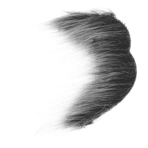 FIXOSHEE Realistischer Falscher und Selbstklebender Schnurrbart für Halloween Cosplay Party Maskerade Bequemes Tragen Feine Textur Langlebig Schwarz FIXOSHEE Realistischer Falscher und Selbstklebender Schnurrbart für Halloween Cosplay Party Maskerade Bequemes Tragen Feine Textur Langlebig Schwarz von FIXOSHEE