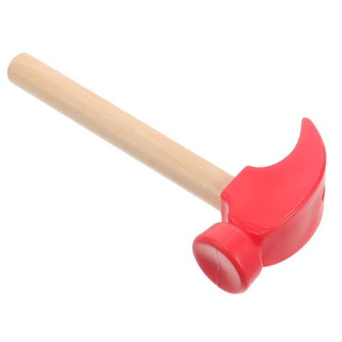 FIXOSHEE Realistischer Holzhammer Roter Kopf Handliches DIY Werkzeug für Handmuskeltraining Natürlicher Holzgriff Sicher und Robust FIXOSHEE Realistischer Holzhammer Roter Kopf Handliches DIY Werkzeug für Handmuskeltraining Natürlicher Holzgriff Sicher und Robust von FIXOSHEE