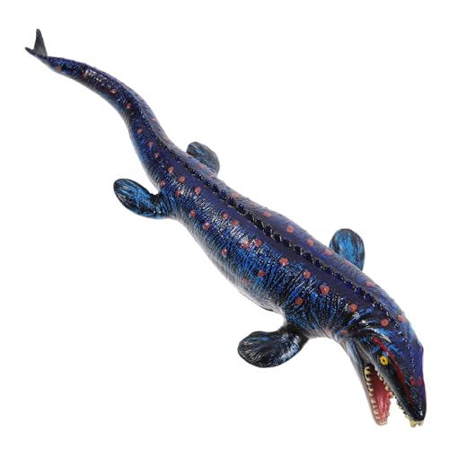 FIXOSHEE Realistisches Mosasaurus Dinosaurier Modell Soft Touch Lernfigur für Dekoratives Meer Tier Kognitives Lernspielzeug Blau Mittelgroß FIXOSHEE Realistisches Mosasaurus Dinosaurier Modell Soft Touch Lernfigur für Dekoratives Meer Tier Kognitives Lernspielzeug Blau Mittelgroß von FIXOSHEE