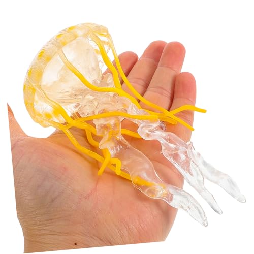 FIXOSHEE Realistisches Quallenmodell Gelb Aquarium Ornament Lernspielzeug Plastische Meerestiere Dekoration Fischbecken Zubehör Aquarium Dekoration FIXOSHEE Realistisches Quallenmodell Gelb Aquarium Ornament Lernspielzeug Plastische Meerestiere Dekoration Fischbecken Zubehör Aquarium Dekoration von FIXOSHEE