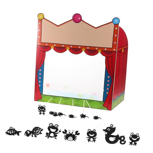 FIXOSHEE Shadow Puppet Kit für Puppentheater Edukatives DIY Bastelset mit Traditionellen Chinesischen Schattenfiguren Fördert Kreativität Motorische Fähigkeiten und Wissenschaftsexperimente von FIXOSHEE
