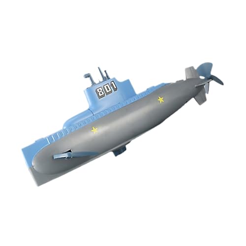 FIXOSHEE Simulations Boot Badespielzeug mit Manuellem Propeller Weiches Wasserspray für Kleinkinder zur Angstlinderung und Spaß Beim Duschen und Baden von FIXOSHEE