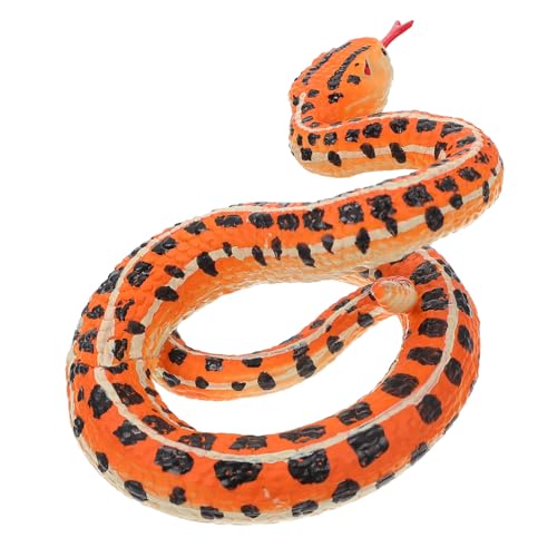 FIXOSHEE Simuliertes Schlangenmodell mit Realistischen Details Dekoratives Desktop Ornament für Kinderzimmer Praktisches Halloween Streichspielzeug Lebensechte Reptilien Deko für Party und FIXOSHEE Simuliertes Schlangenmodell mit Realistischen Details Dekoratives Desktop Ornament für Kinderzimmer Praktisches Halloween Streichspielzeug Lebensechte Reptilien Deko für Party und von FIXOSHEE
