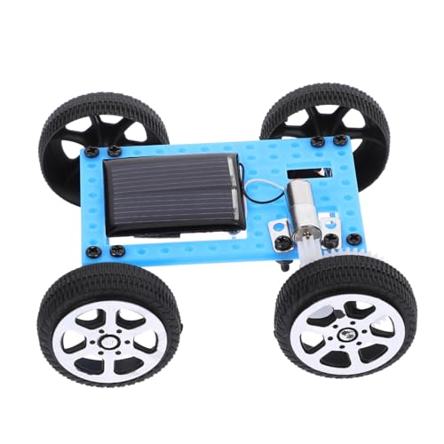 FIXOSHEE Solar Auto Bausatz DIY Solarmodell Bausatz mit Elektromotor Wissenschaftliches Experiment Lernspielzeug für Technik und Kreativität von FIXOSHEE