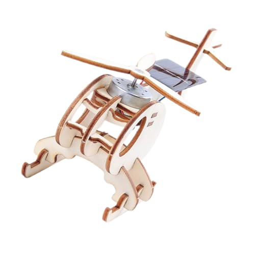 FIXOSHEE Solar DIY Holz Hubschrauber Modell Bausatz Holz Solarbetriebenes Experimentierspielzeug für Kreatives Lernspielzeug für Jungen und Mädchen Fördert Vorstellungskraft und FIXOSHEE Solar DIY Holz Hubschrauber Modell Bausatz Holz Solarbetriebenes Experimentierspielzeug für Kreatives Lernspielzeug für Jungen und Mädchen Fördert Vorstellungskraft und von FIXOSHEE