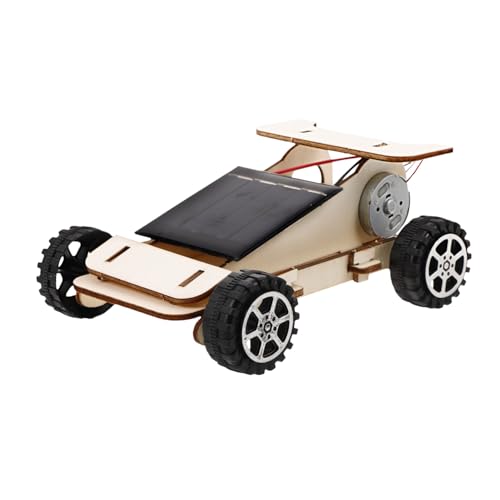 FIXOSHEE Solarbetriebenes DIY Solarauto für Umweltfreundliches Wissenschaftsspielzeug Fördert Beobachtung und Denkfähigkeit als Geburtstagsgeschenk von FIXOSHEE