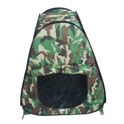 FIXOSHEE Spielzelt Camouflage mit Tunnel und Dreieckszelt Leichtes Dacron Gewebe Tragbar Einfach Aufzubauen für Indoor Abenteuer Garten Spielplatz und Kinderzimmer von FIXOSHEE