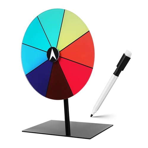 FIXOSHEE Spinning Prize Wheel mit Stand und Abwischbarem Marker Tragbares für Partyspiele Unterricht und Vielseitige Spielmodi Kompakt Einfach zu Bedienen Kreatives Design FIXOSHEE Spinning Prize Wheel mit Stand und Abwischbarem Marker Tragbares für Partyspiele Unterricht und Vielseitige Spielmodi Kompakt Einfach zu Bedienen Kreatives Design von FIXOSHEE