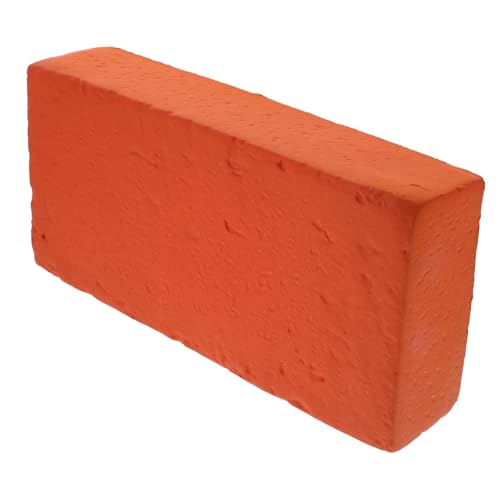 FIXOSHEE Stressabbau Simulierter Ziegel Weiches PU Squeeze Sensorisches Dekompressionsspielzeug für Erwachsene Party Spaß von FIXOSHEE