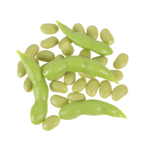 FIXOSHEE Teiliges Künstliches Edamame aus Hochwertigem Realistische Grüne Sojabohnen Dekoration Lebensechte Gemüse Attrappen für Markt und Küchen Deko als Foto Requisite und Lehrmittel FIXOSHEE Teiliges Künstliches Edamame aus Hochwertigem Realistische Grüne Sojabohnen Dekoration Lebensechte Gemüse Attrappen für Markt und Küchen Deko als Foto Requisite und Lehrmittel von FIXOSHEE