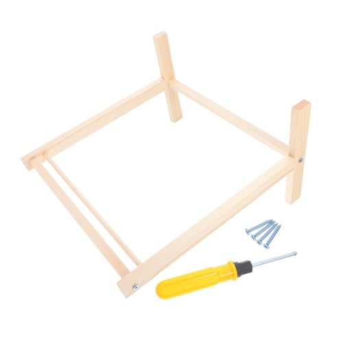 FIXOSHEE Teiliges Puppenkleiderständer aus Massivem Holz Stabiler Kleiderbügel für Puppenkleidung Aufbewahrung und Dekoratives Möbelzubehör für Puppenhaus FIXOSHEE Teiliges Puppenkleiderständer aus Massivem Holz Stabiler Kleiderbügel für Puppenkleidung Aufbewahrung und Dekoratives Möbelzubehör für Puppenhaus von FIXOSHEE