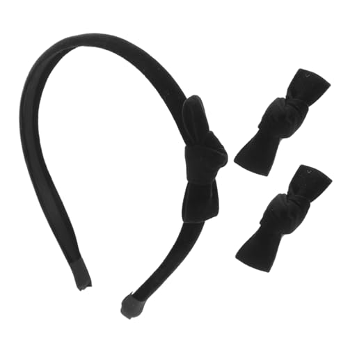 FIXOSHEE Teiliges Samt Schleifen Haarband mit Haarspangen Haaraccessoire für Frauen Mädchen Vielseitig für Party Alltag und Fotoshootings Modisch und Anpassungsfähig von FIXOSHEE