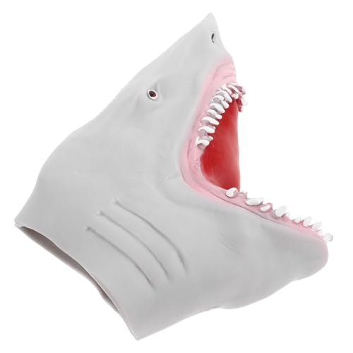 FIXOSHEE Weiche TPR Handpuppe Grauer Meeresräuber Realistisches Tier Fingerpuppe für Rollenspiele Wiederverwendbare Tier handpuppe für Interaktives Geschichtenerzählen und Partyspaß FIXOSHEE Weiche TPR Handpuppe Grauer Meeresräuber Realistisches Tier Fingerpuppe für Rollenspiele Wiederverwendbare Tier handpuppe für Interaktives Geschichtenerzählen und Partyspaß von FIXOSHEE