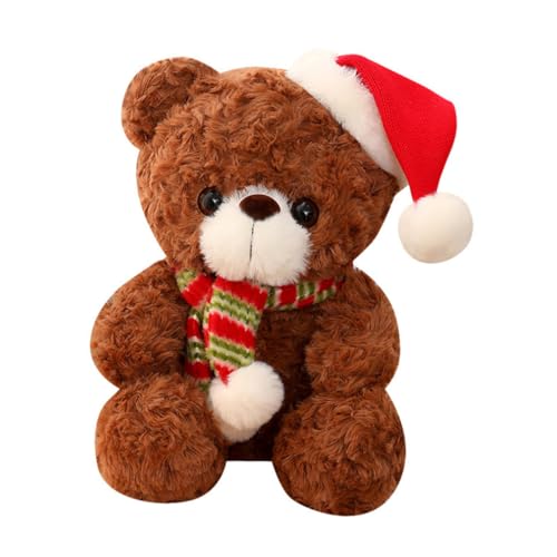 FIXOSHEE Weihnachtsplüsch Bär Kuscheliges Festtagsdekor Tischdekoration Erwachsene von FIXOSHEE