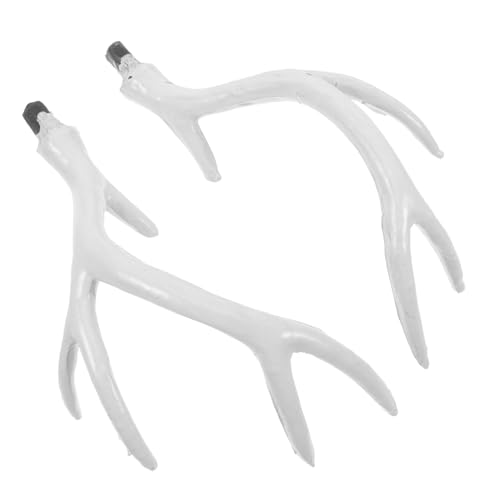 FIXOSHEE Weißes Künstliche Rentiergeweih Stirnband Bastelset Realistische DIY Geweih Kopfschmuck Weihnachtsdeko Zubehör für Karneval Kostüm und Themenfeiern FIXOSHEE Weißes Künstliche Rentiergeweih Stirnband Bastelset Realistische DIY Geweih Kopfschmuck Weihnachtsdeko Zubehör für Karneval Kostüm und Themenfeiern von FIXOSHEE