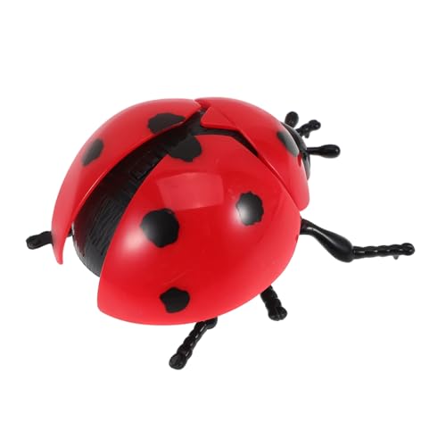 FIXOSHEE Wind up Marienkäfer aus Kunststoff Interaktive Kleine Kognitive Insektenfigur Beweglicher Kopf und für Kinderpartys und Unterwegs FIXOSHEE Wind up Marienkäfer aus Kunststoff Interaktive Kleine Kognitive Insektenfigur Beweglicher Kopf und für Kinderpartys und Unterwegs von FIXOSHEE