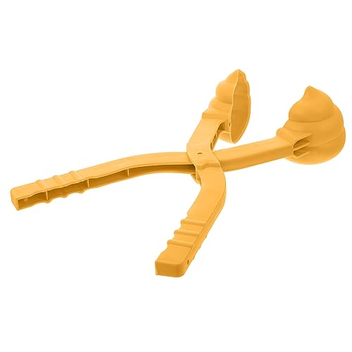 FIXOSHEE Winter Schneeballzange Poo Form Maker Outdoor Clip für Schnelle Schneeballherstellung Sauber und Warm Leicht und Tragbar für Spaß im Winter Zufällige Farbe Zufällige Farbe von FIXOSHEE