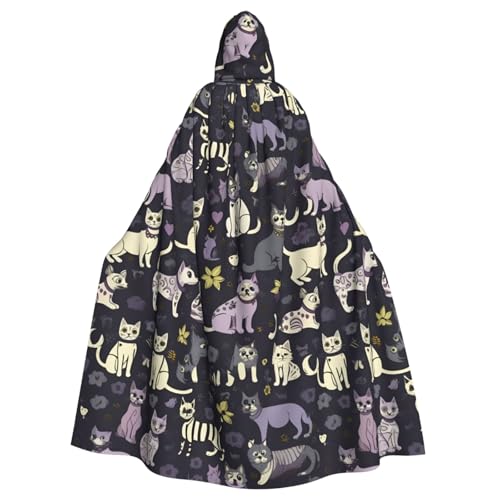 FKGKDF Gothic Gruseldruck Gothic Maskerade Umhang Dark Fantasy Karneval Umhang für Kostümpartys und Cosplay FKGKDF Gothic Gruseldruck Gothic Maskerade Umhang Dark Fantasy Karneval Umhang für Kostümpartys und Cosplay von FKGKDF