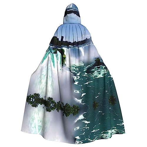 FKGKDF Niagara Herbst-Druck, Gothic-Maskerade-Umhang, dunkler Fantasie-Karnevals-Umhang für Kostümpartys und Cosplay FKGKDF Niagara Herbst-Druck, Gothic-Maskerade-Umhang, dunkler Fantasie-Karnevals-Umhang für Kostümpartys und Cosplay von FKGKDF