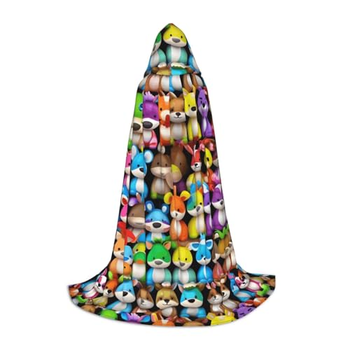 FKGKDF Öl-süßer Schnauzer-Hunde-Aufdruck, Unisex, Kapuzenumhang, aufmerksames Geschenk für Halloween/Cosplay-Liebhaber/Themenpartys FKGKDF Öl-süßer Schnauzer-Hunde-Aufdruck, Unisex, Kapuzenumhang, aufmerksames Geschenk für Halloween/Cosplay-Liebhaber/Themenpartys von FKGKDF