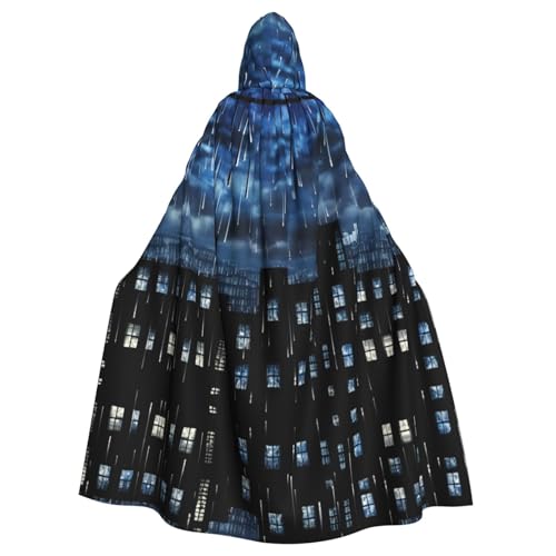 FKGKDF The Blue Binary Print Gothic Maskerade Cloak Dark Fantasy Carnival Cape For Costume Parties And Cosplay FKGKDF The Blue Binary Print Gothic Maskerade Cloak Dark Fantasy Carnival Cape For Costume Parties And Cosplay von FKGKDF